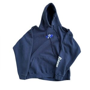 VTG 90s Kokanee Promo Hoodie Boxy Cropped Fit XL